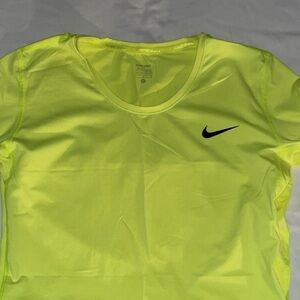 Neon Nike activewear top